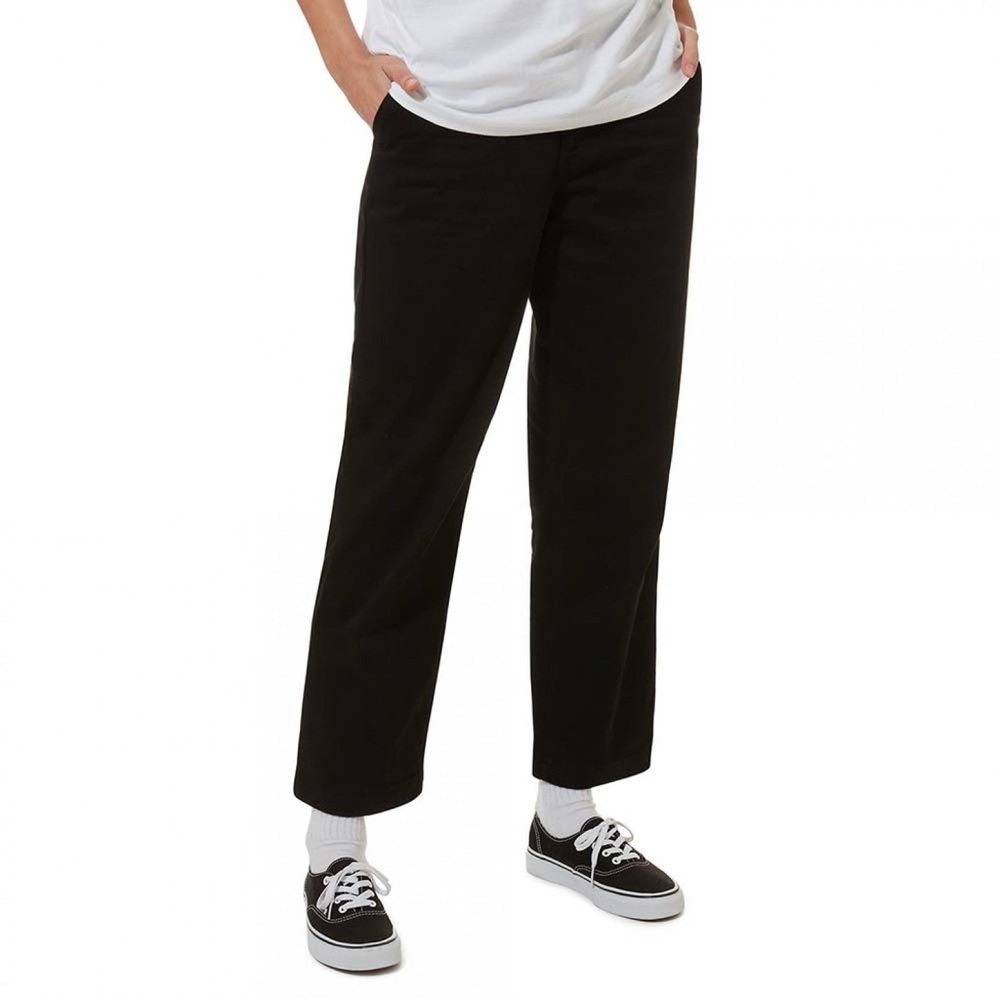 Vans Authentic Chino Relaxed Fit Skater Pants Black Size 34